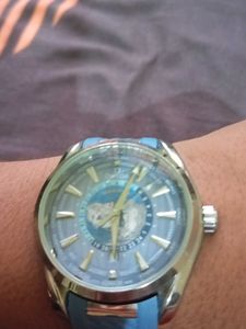 Omega Copy Watch Blue Colour