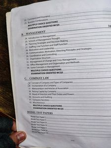 M.Com. Competitive Exam Book