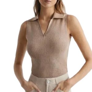 New Look Collared Tank Top