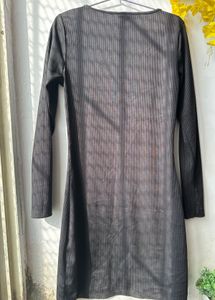 Black Bodycon Mini Dress