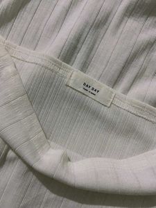 White Off-Shoulder Top