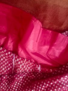 Pink Polka Dot Skirt