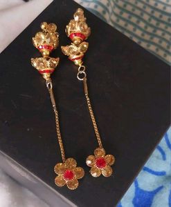 Gold-tone Drop Earrings