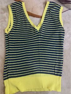 Fasttt 🥳Striped Sleeveless Knit Top