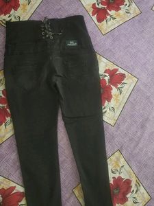 Black High Waist Jeans