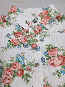 Floral Print Shirt