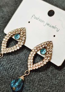Teardrop Rhinestone Earrings