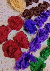 Multicolour Laces And Flowers 🌺