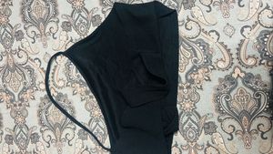Floral Tie Strap Cami Corset and Black Sexy Top