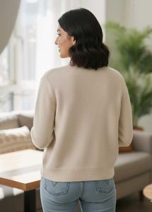 New Floral Embroidered Cardigan