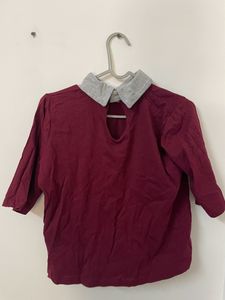 Collar Neck Tshirt