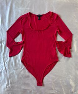 Forever21 Red Bodysuit