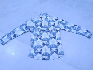 Geometric Print Shirt