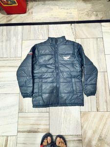 Stylish Blue Puffer Jacket