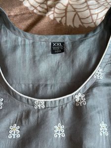 Grey Kurta