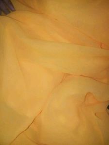 Georgette Saree With Blouse And Peticot.
