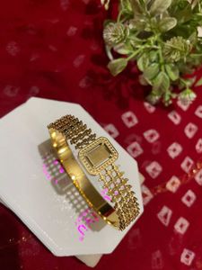 Anti Tarnish Gold-Tone Bracelet