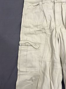 Trendy Beige Cargo Pants