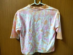 Tie And Dye Crop Top