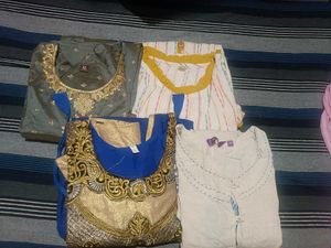 Combo Of 9kurtis