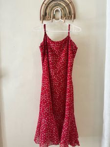 Red Floral Dress 🍓🏮