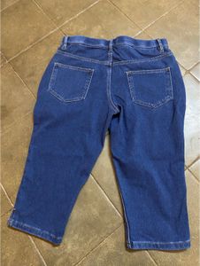 Unused Go Colours Womens Denim Knee Length Shorts