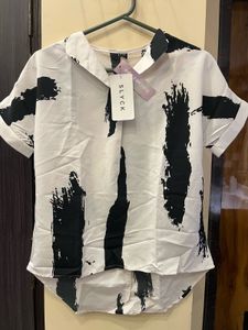 Stylish Black &amp; White Top