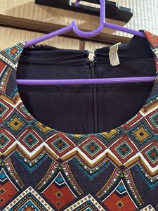 Patterned Maxi Dress