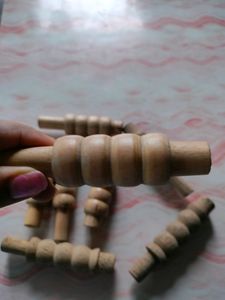 Pack Of 9 Wooden Wicket Stumps