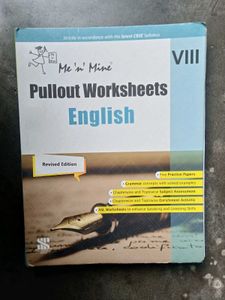 English Worksheets - Class VIII