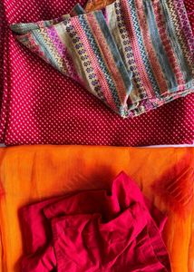 Ruby & Sunset – Festive Duo of Elegance