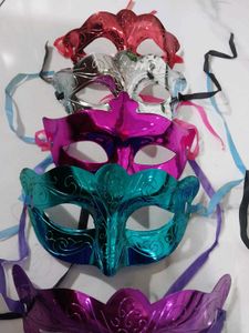 Party Mask and Birthday Banner
