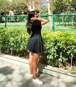 Black Skater Dress