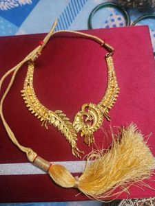 Elegant Gold Tone Necklace