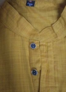Boys' Yellow Kurta Pajama Set