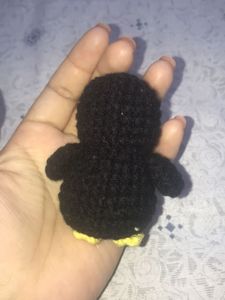 Crochet Penguin Plush Toy