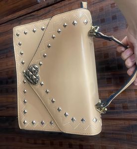 Studded Heart Satchel