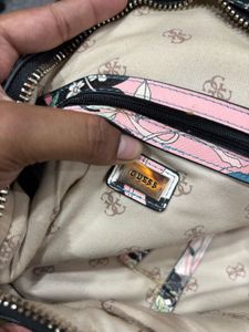 Guess Floral Print Backpack Original