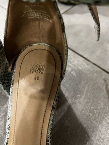 H&amp;M Snakeskin Heels