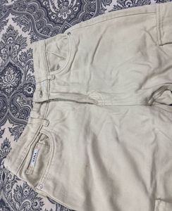 Beige Cargo Pants