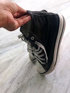 Black High Top Sneakers