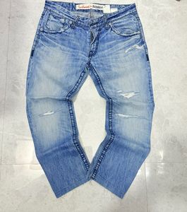Buckaroo Selvedge Straight Fit Ripped Denim