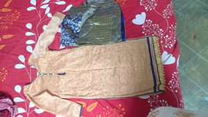 partywear kurti dupatta like new