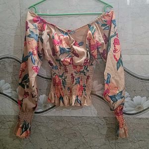 Floral Long Sleeve Top