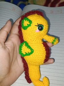 Seahorse Crochet Toy