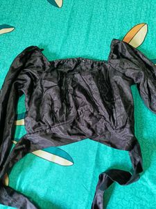Black Long Sleeve Top
