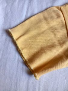 Pure Cotton Ribbed Tshirt With Chick Partner