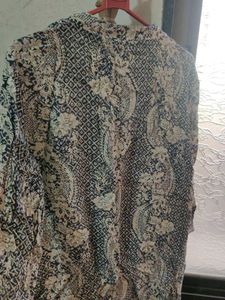 Patterned short kurti