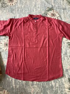 Maroon Kurta