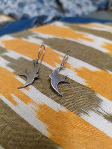 92.5 Pure Silver Birdie Earrings